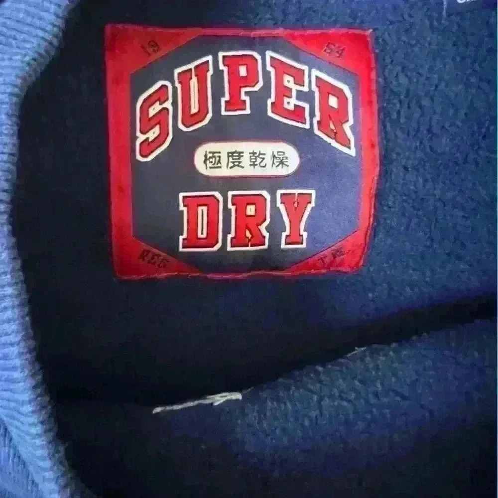SuperDry Urban Street Logo Spellout Crewneck Sweatshirt US 8 - Picture 6 of 7